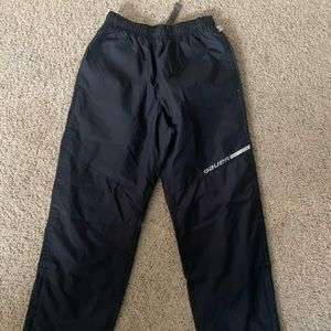 Kids bauer hockey track pants